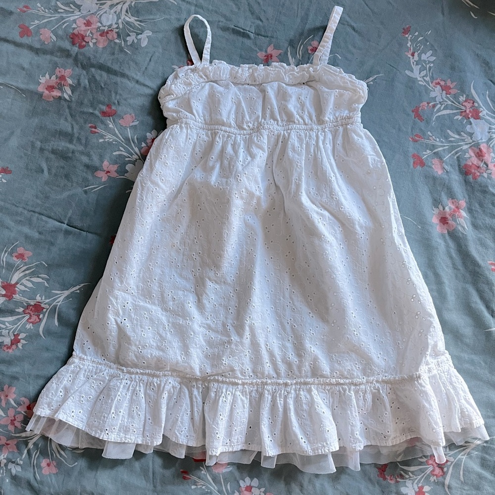 🌸2/$12🌸 White Eyelet Dress